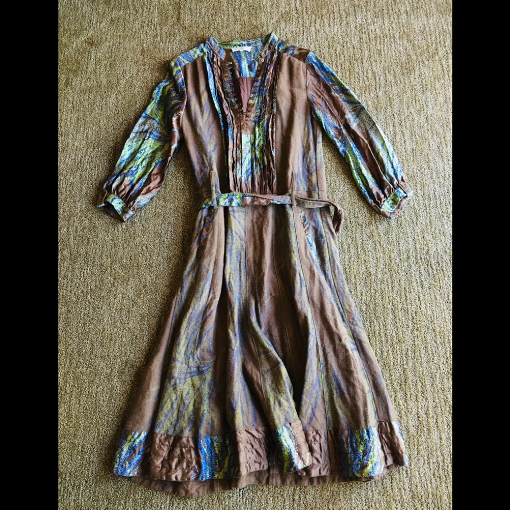 Anthropologie Essential Antwerp Dress Wool and Silk